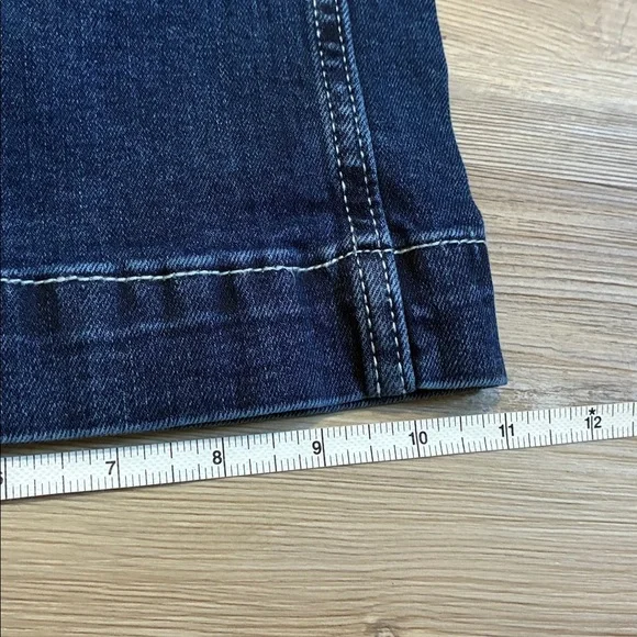 Old Navy Extra High-Rise Sky-hi Wide-Leg Jeans Plus size 16P Dark Wash NWOT - Picture 9 of 13